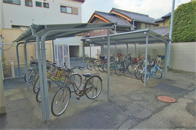 【その他共用部分】 | ブルーメンハウス（高井田賃貸） | 駐輪場です