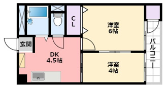 【間取り】 | 新甲子園マンション