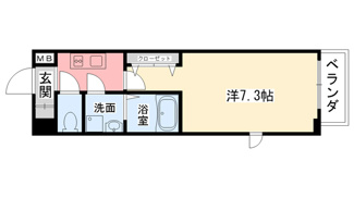 【間取り】 | アーバングリーン甲子園（アーデン甲子園）
