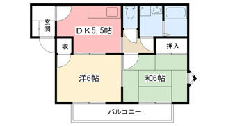 【間取り】 | ヴィラ上甲子園