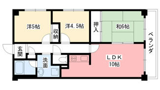 【間取り】 | 野田マンション