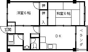 【間取り】 | 西甲子園ハイツ