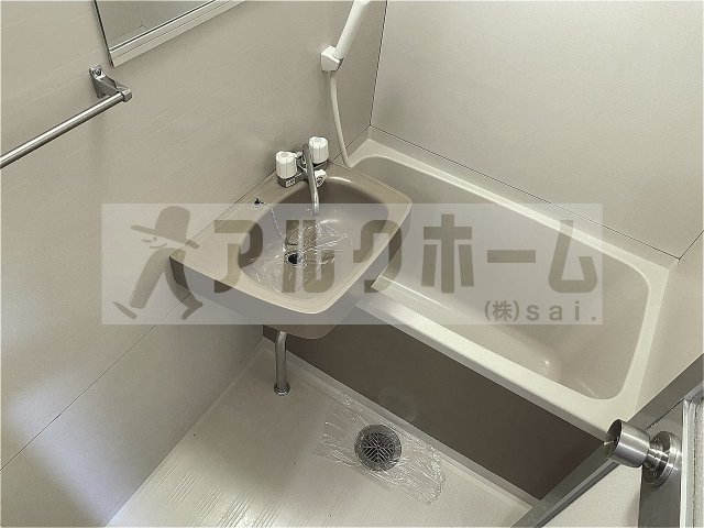 善積ハイツの浴室