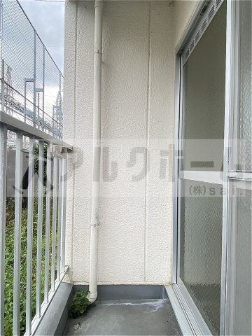 善積ハイツのバルコニー