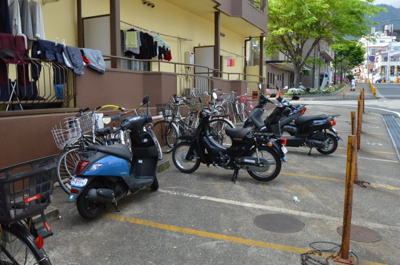 【その他共用部分】 | 三景マンション | バイク置き場