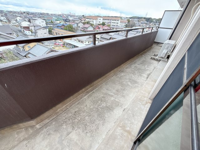 サンファミール北浦のバルコニー