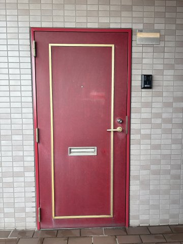 サンファミール北浦の玄関