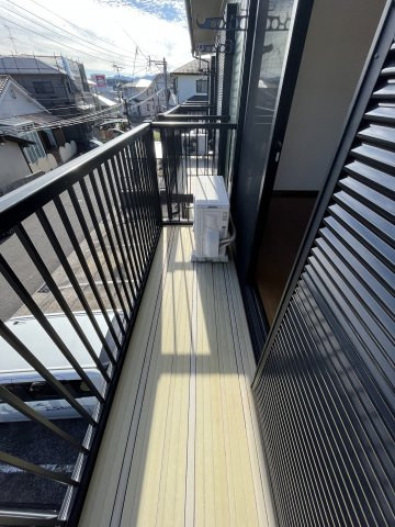 ミナミコートのバルコニー