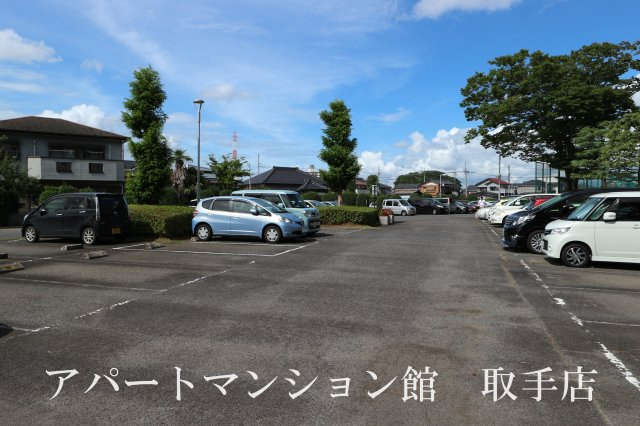 グリーンコーポ藤代Ⅰ号棟の駐車場
