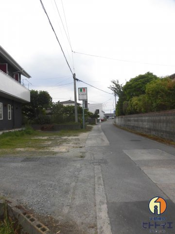 コーポソフィアのその他共用部分|間口と前面道路です