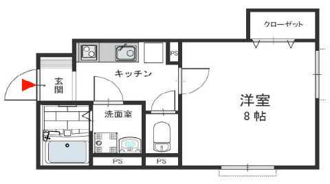 【間取り】 | ボナールA棟