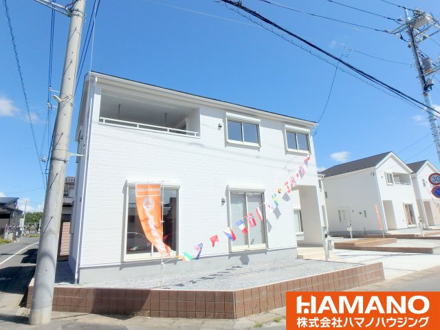 筑西市乙1号棟の外観|外観もきれいです