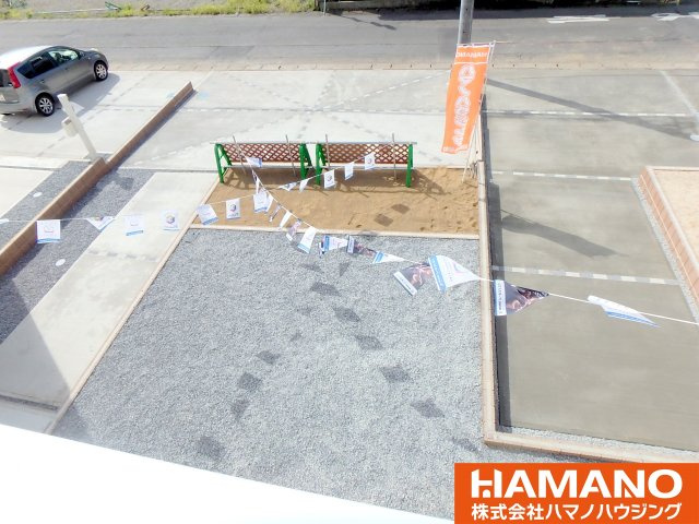 筑西市乙2号棟の駐車場|カースペースがあります