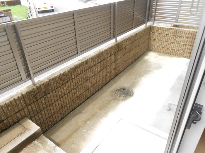 アークパレＢのバルコニー