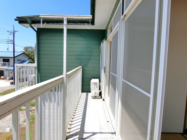 スコレー清名幸谷のバルコニー