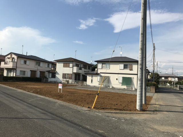 鴻巣市稲荷町の売地の外観|外観の写真です。日当り良好です。2019年8月8日16:00頃撮影。