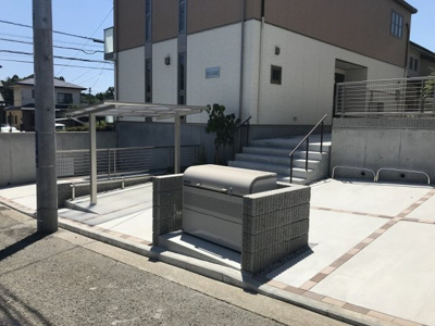 【その他共用部分】 | フォンターナ二の丸C【SHM】 | 敷地内ごみ置き場でごみ出しもらくらく～♪忙しい社会人さんや主婦さんにもうってつけ！