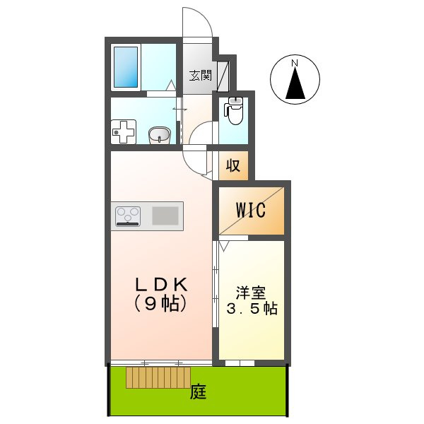 CoCo平田の間取り