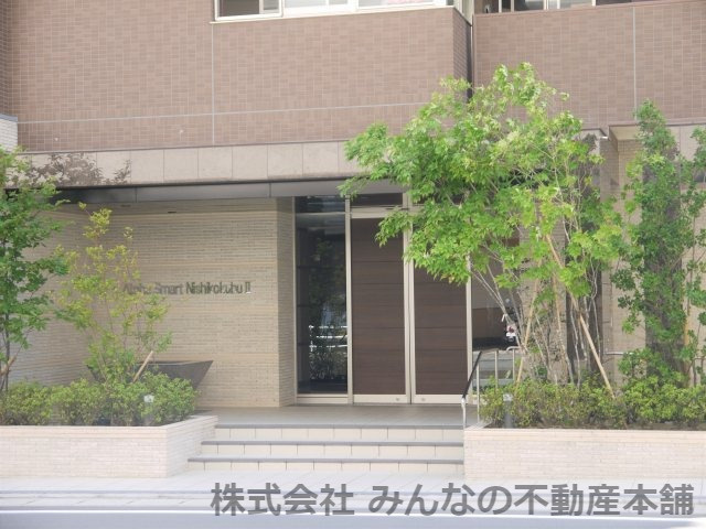 アルファスマート西国分Ⅱのエントランス