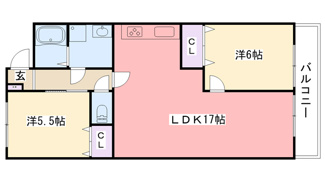 【間取り】 | アルモニーナカモト１