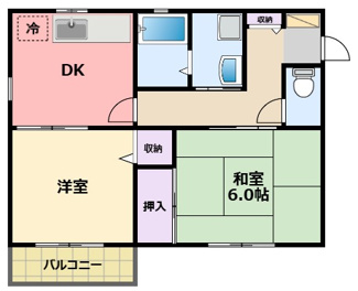 【間取り】 | クレールコート