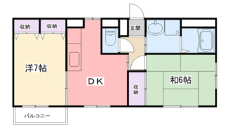 【間取り】 | クレールコート