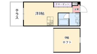 【間取り】 | ロフト6帖