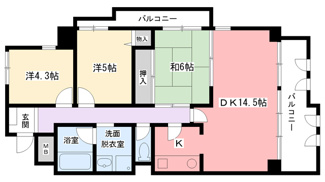 【間取り】 | レジェンダリー小松