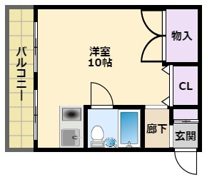 【間取り】 | 宝城ビル