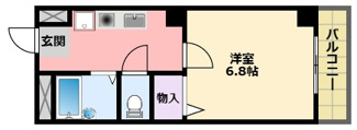 【間取り】 | ポルタヴィオン・K