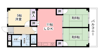 【間取り】 | パークサイド武庫川