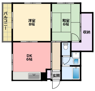 【間取り】 | 武庫川ハピネス