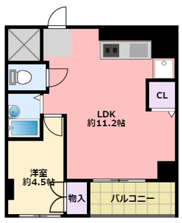 【間取り】 | マ・ブランシェット・弦月