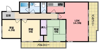 【間取り】 | レジェンダリー小松