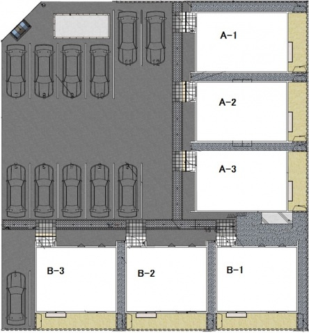 アイリス Bの区画図