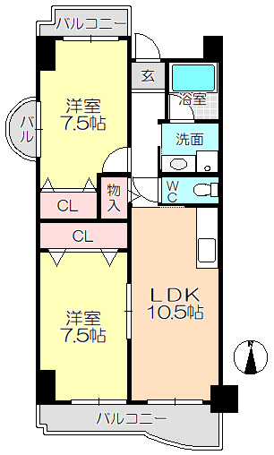 【間取り】