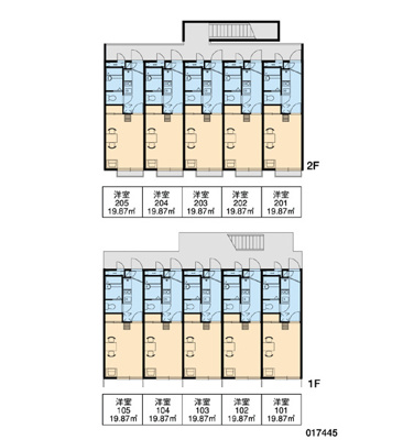 【区画図】 | ハピネスⅡ