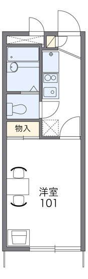 【間取り】 | ハピネスⅡ