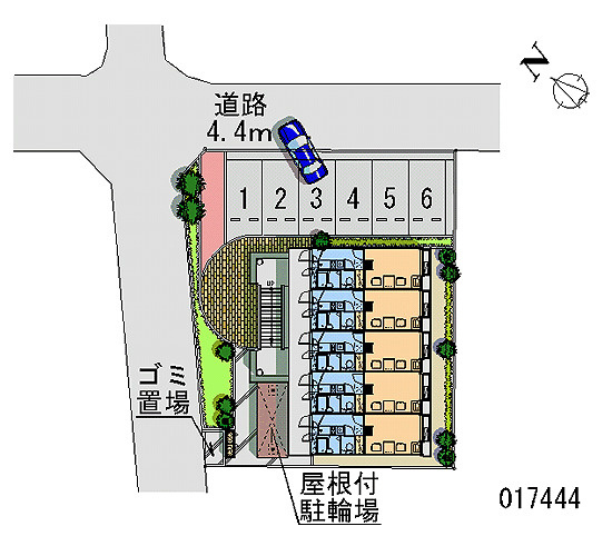 【駐車場】 | ハピネスⅠ