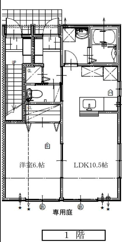 シャレーコーセイ参番館の間取り