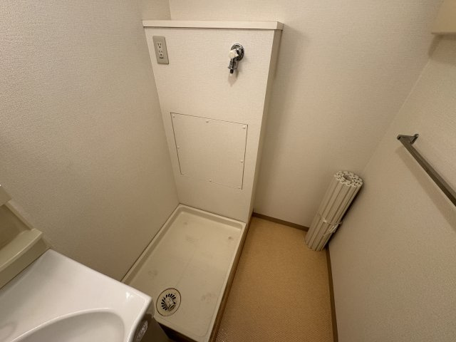 グラシューズの内装|室内洗濯機置場