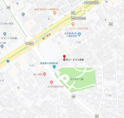 【地図】 | ボンメゾン元木