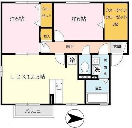 シャノンの間取り