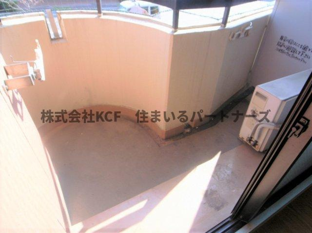 ダイナコート久留米本町のバルコニー|陽当たり良好なバルコニーです