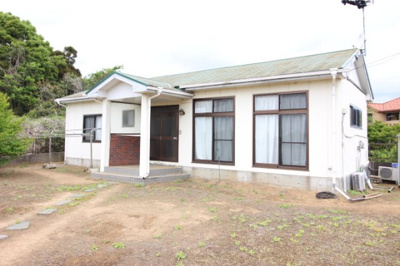 【外観】 | 土浦市中貫 | 地下のある平家の戸建て