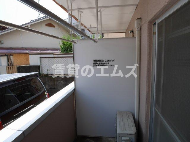 【バルコニー】 | ハニーコーポ竹下 | ハニーコーポ竹下のバルコニー