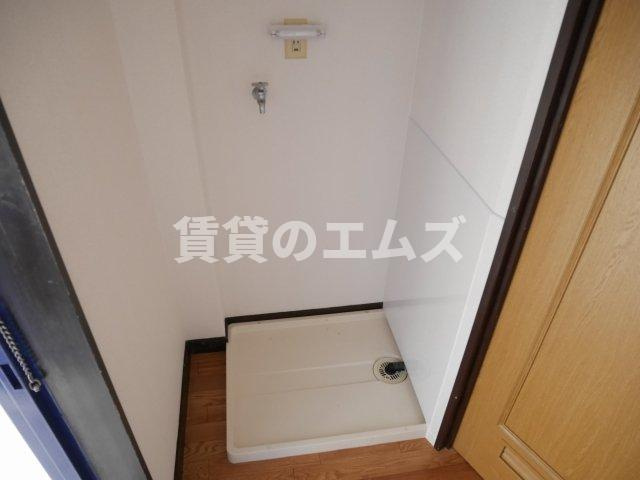 【設備】 | ハニーコーポ竹下 | ハニーコーポ竹下の室内洗濯機置き場