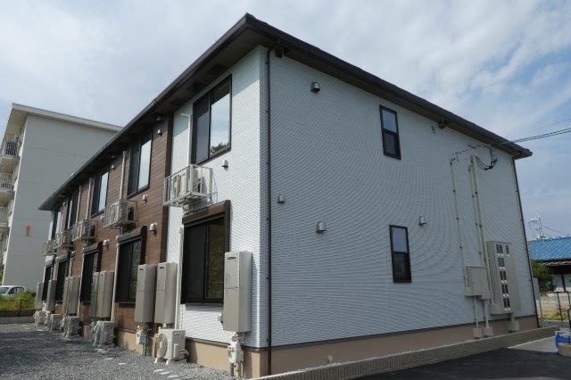 倉敷市安江のアパートの外観