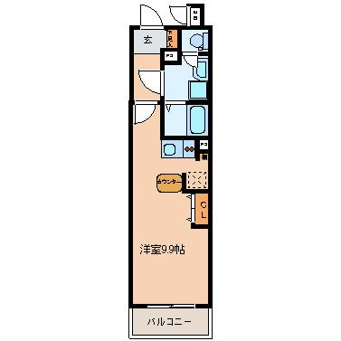 【間取り】 | クラウンハイム本町EAST