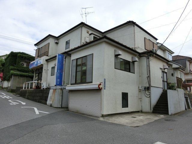 花見川区柏井１丁目　店舗付住宅　角地　の外観|花見川区柏井１丁目　店舗付住宅　駐車場あり　土地約５０坪　角地　